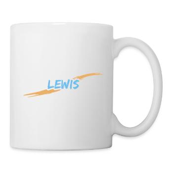 Geschenk für Lewis - Tasse - Weiß - Rechts