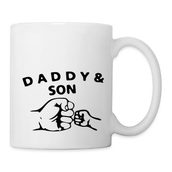 le fils de papa - Mug blanc - blanc - Droite