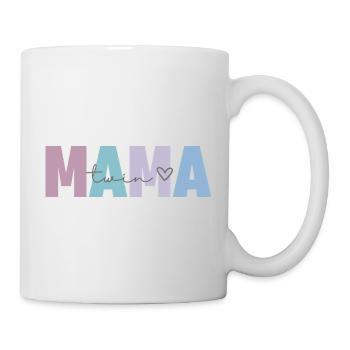 Maman jumelle - Mug blanc - blanc - Droite