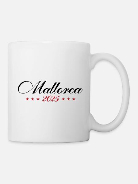 Mallorca 2025 - Tasse - Weiß