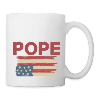 American Flag Pope - Mug - white - Right