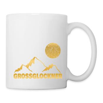 Berg Grossglockner - Tasse - Weiß - Rechts