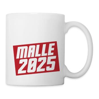 Malle 2025 - Tasse - Weiß - Rechts