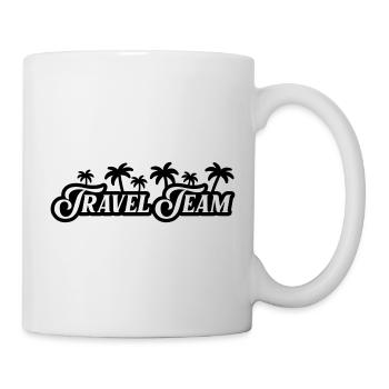 Travel Team Palmen - Tasse - Weiß - Rechts