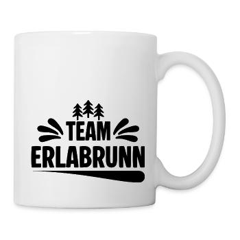 Team Erlabrunn - Tasse - Weiß - Rechts