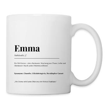 Emma - Tasse - Weiß - Rechts
