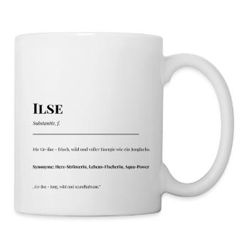 Ilse - Tasse - Weiß - Rechts