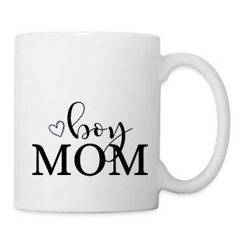 Boy mom - Mug - white - Right