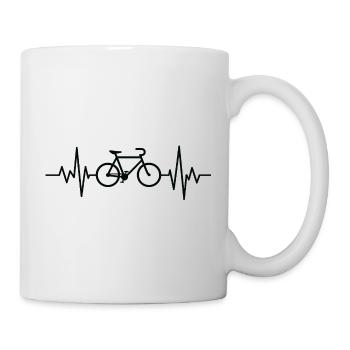Heart Rate Cycling - Mug - white - Right