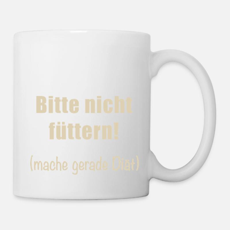 S’il vous plaît, ne les nourrissez pas ! - Mug blanc - blanc