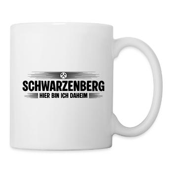 Schwarzenberg Erzgebirge - Tasse - Weiß - Rechts