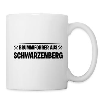 Fahrer Schwarzenberg - Tasse - Weiß - Rechts
