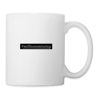 ME/CFS millionsmissing white - Tasse - Weiß - Rechts