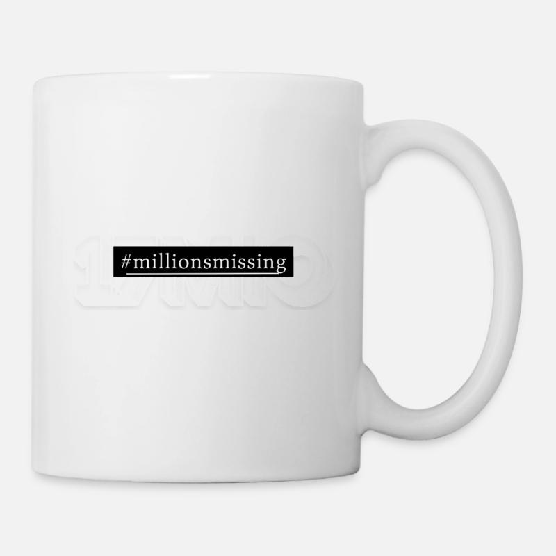 ME/CFS millionsmissing white - Tasse - Weiß
