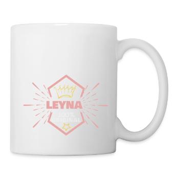 First name Leyna - Mug - white - Right
