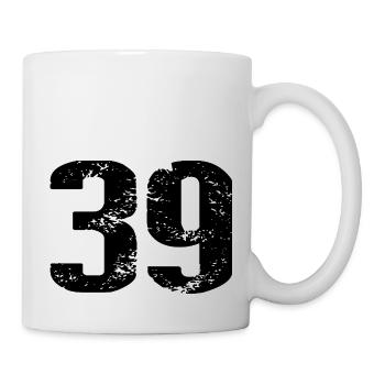39 Number Leotard - Mug - white - Right