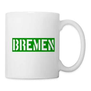 Bremen - Weser - Werder - Hansestadt - Tasse - Weiß - Rechts