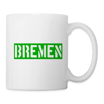 Bremen - Weser - Werder - Hansestadt - Tasse - Weiß - Rechts