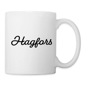 Hagfors noir - Mug blanc - blanc - Droite