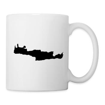 Kreta - Tasse - Weiß - Rechts