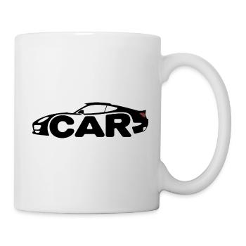 Voiture de sport - Logo de voiture cool - Mug blanc - blanc - Droite