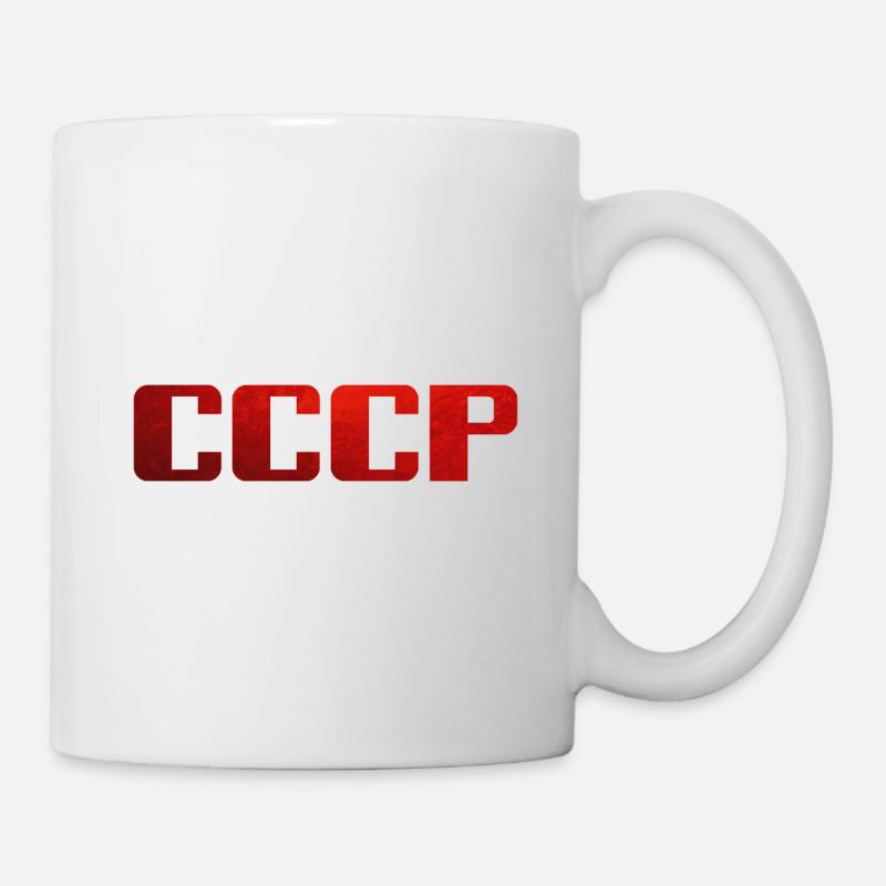 Soviet Union - Sowietunion - CCCP - Tasse - Weiß