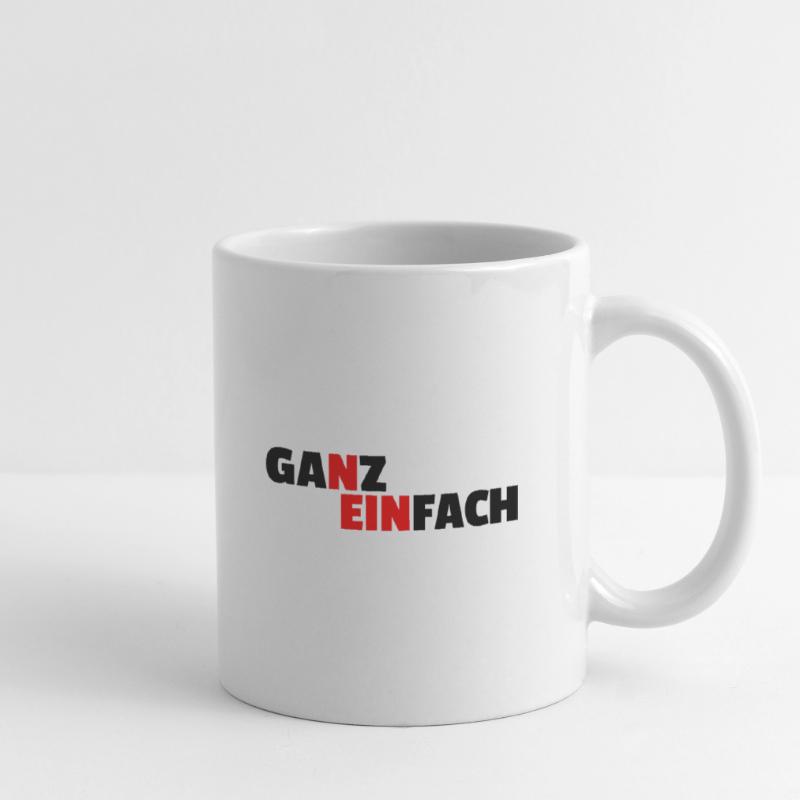 SIMPLEMENT NON Mug blanc