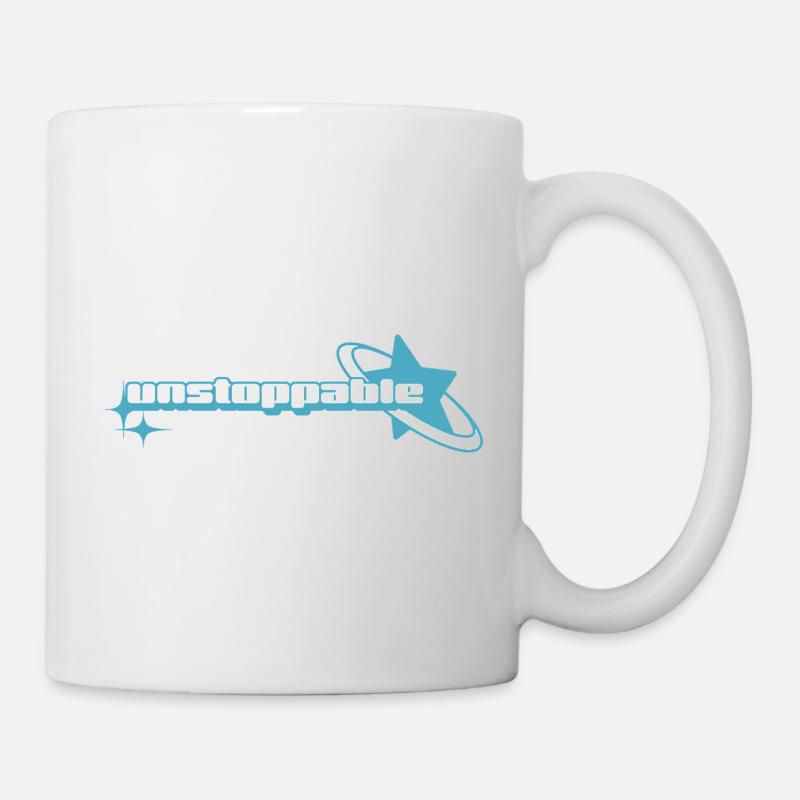 Cosmic Fancy Glow _ Unstoppable - Mug - white