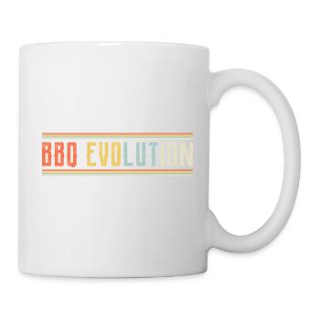 BBQ Evolution Design - Mug blanc - blanc - Droite