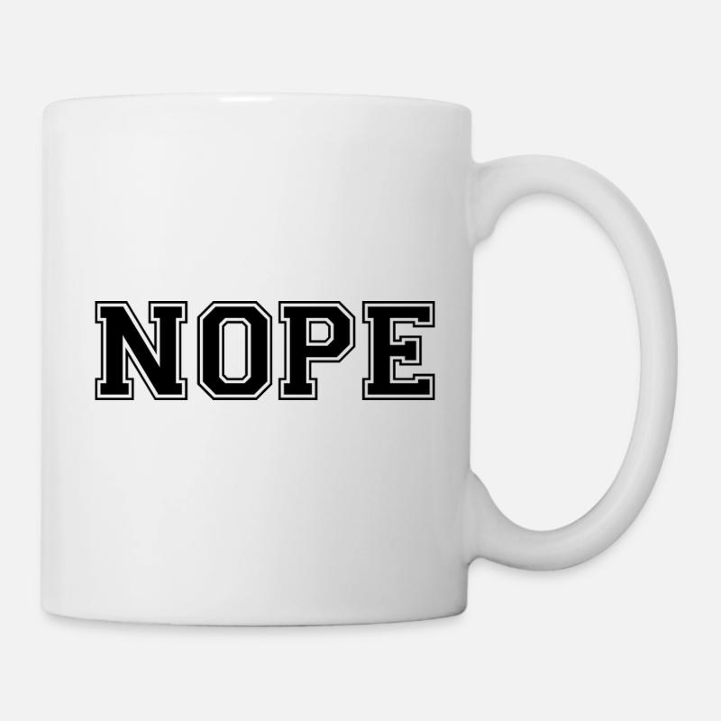 Non - Mug blanc - blanc