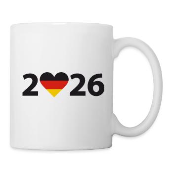 I love Germany 2026, Vacation in Germany 202 - Mug - white - Right