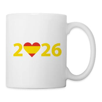 I love Spain 2026, holidays in Spain 2026 - Mug - white - Right