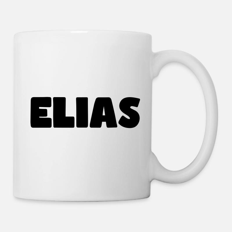 Elias Name - Tasse - Weiß