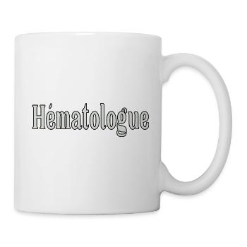 Sang Hématologue - Mug blanc - blanc - Droite