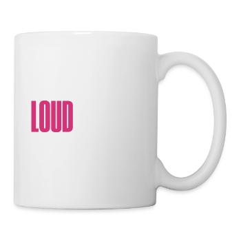 Loud does not equal right - Mug - white - Right