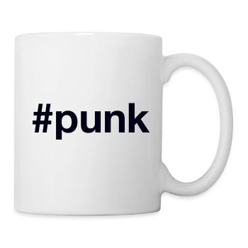 Punk Hashtag - Mug blanc - blanc - Droite