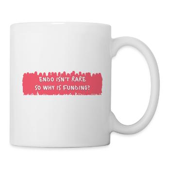 Endo Isn’t Rare So Why Is Funding Quote - Mug - white - Right