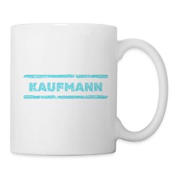 Beruf Kaufmann - Tasse - Weiß - Rechts