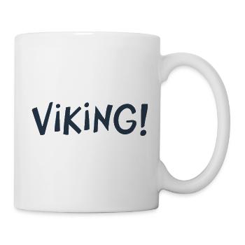 Viking Cree Grober Tippfehler - Tasse - Weiß - Rechts