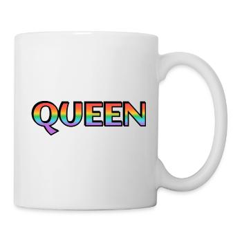 QUEEN RAINBOW - Mug - white - Right
