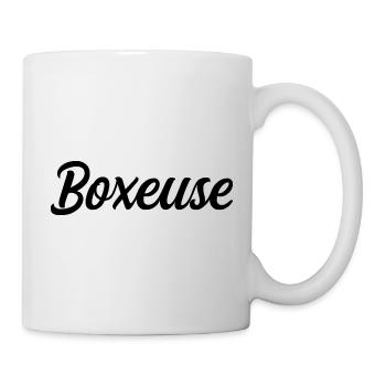 Boxeuse - Mug blanc - blanc - Droite