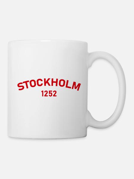 Stockholm 1252 - Tasse - Weiß