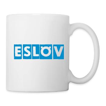 Eslöv City Silhouette Print - Mug - white - Right