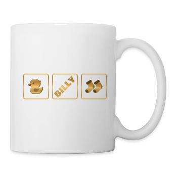 Billy en tant que naissance - Mug blanc - blanc - Droite