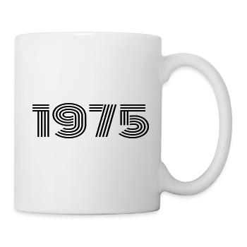 Cadeau anniversaire 1975 fête d'anniversaire 1975 - Mug blanc - blanc - Droite