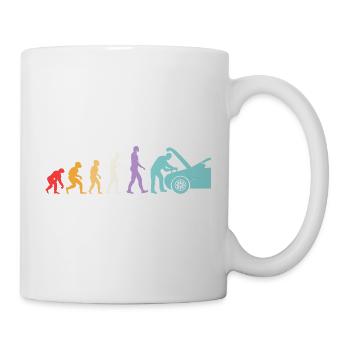 Evolution Mechanic Humor Mechanic Garage - Mug - white - Right
