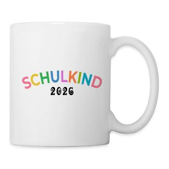 Enfant scolaire 2026 - Inscription scolaire - Première année - Mug blanc - blanc - Droite