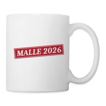 Malle 2026 - Tasse - Weiß - Rechts