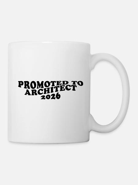 Promoted to Architect 2026 - Tasse - Weiß