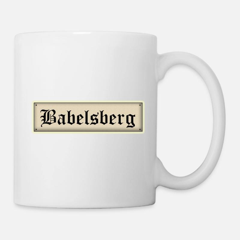 BABELSBERG - Tasse - Weiß